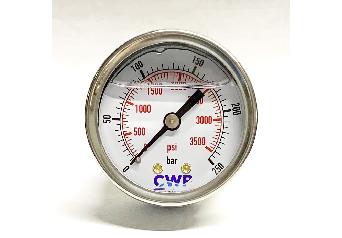 Manometr 0-250 bar, zadní připojení CWP